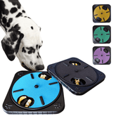 Pet Amigo’s 3 in 1 Pet Dog Slow Feeding Puzzle Toy with Nail File Scratch Board - Furbabies Online